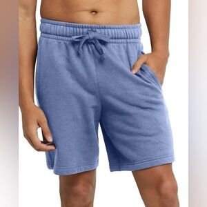 Hanes Originals Men’s 8” Inseam Above The Knee Drawstring Waistband Shorts XL